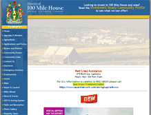 Tablet Screenshot of 100milehouse.com