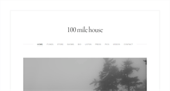 Desktop Screenshot of 100milehouse.co.uk